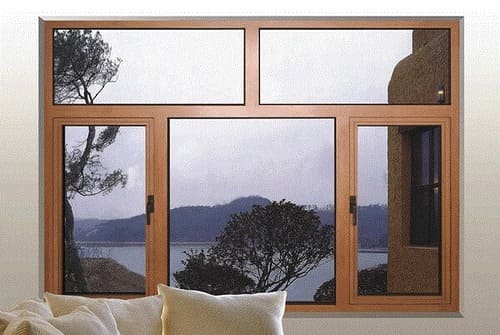 Mẫu cửa sổ gỗ kính đẹp