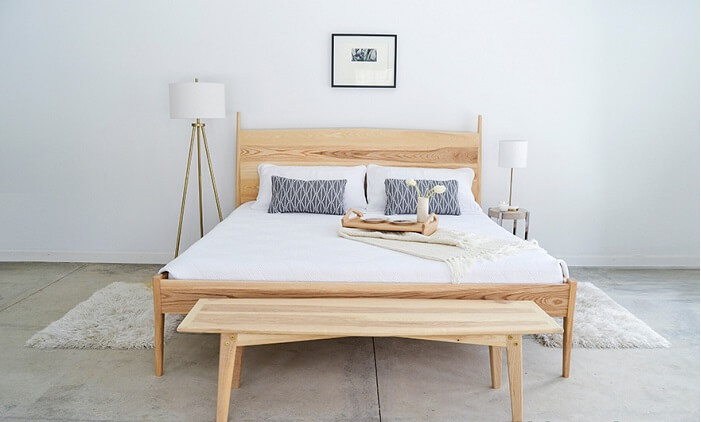 mẫu giường gỗ tầng bì
