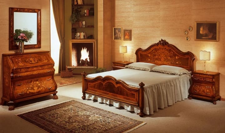 Giường gỗ tự nhiên cao cấp