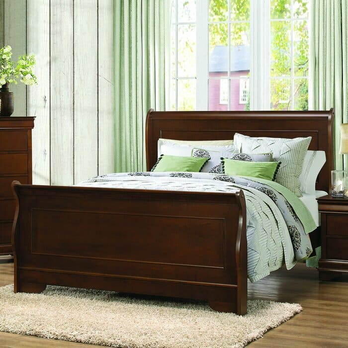 giường gỗ gụ