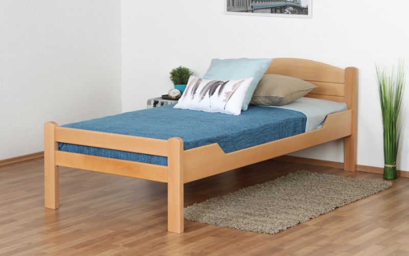 Giường 1 mét gỗ MDF hiện đại