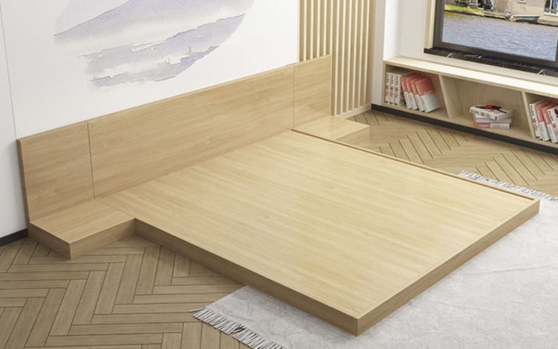 Giường bệt gỗ công nghiệp 2