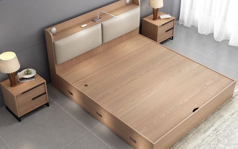 Giường bệt có hộc tủ tiện lợi 2