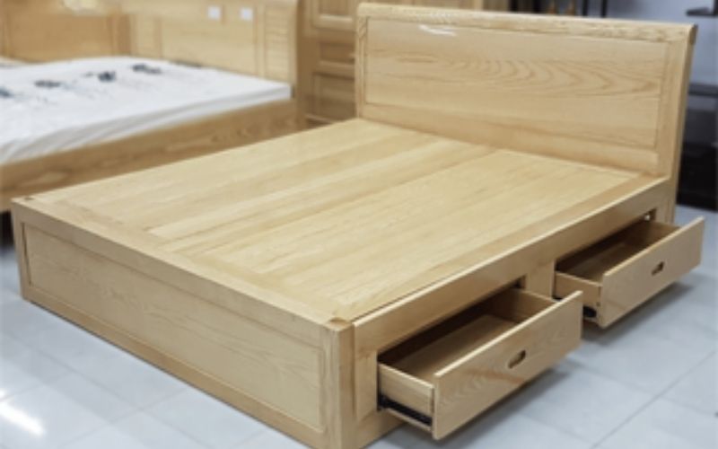 Giường ngủ 1m6 có hộc kéo đa năng