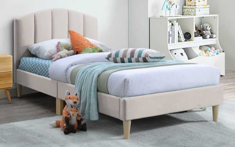 Mẫu giường bọc nệm êm ái