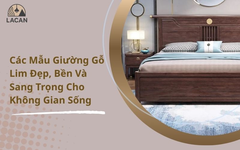 giường gỗ lim