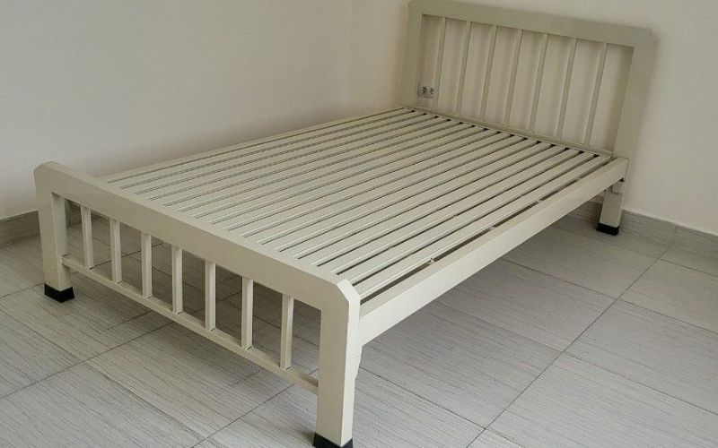 Mẫu giường sắt 1m2