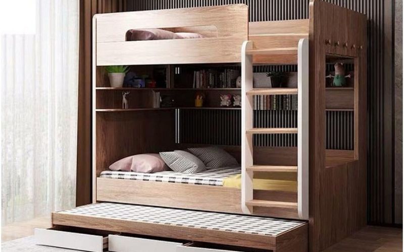 Giường tầng gỗ ép