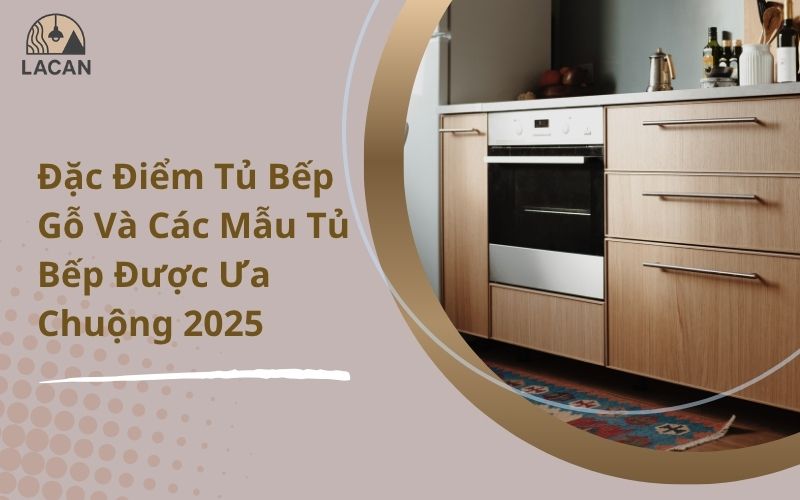 các mẫu tủ bếp gỗ