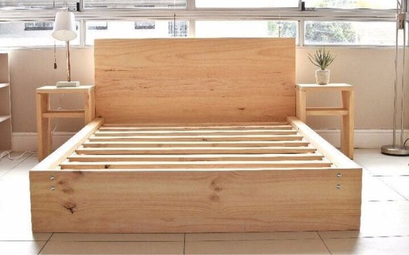 ưu điểm và hạn chế giường gỗ thông