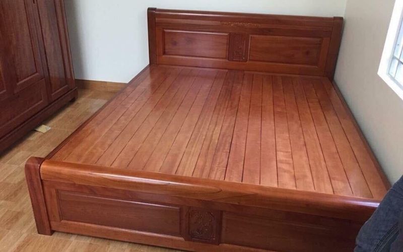 Cách bảo quản giường gỗ xoan đào bền đẹp
