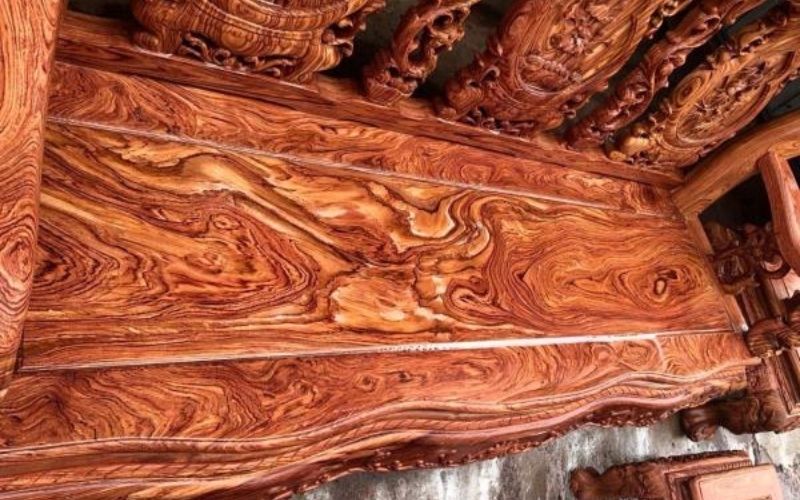 Ứng dụng của gỗ hương trong nội thất và xây dựng