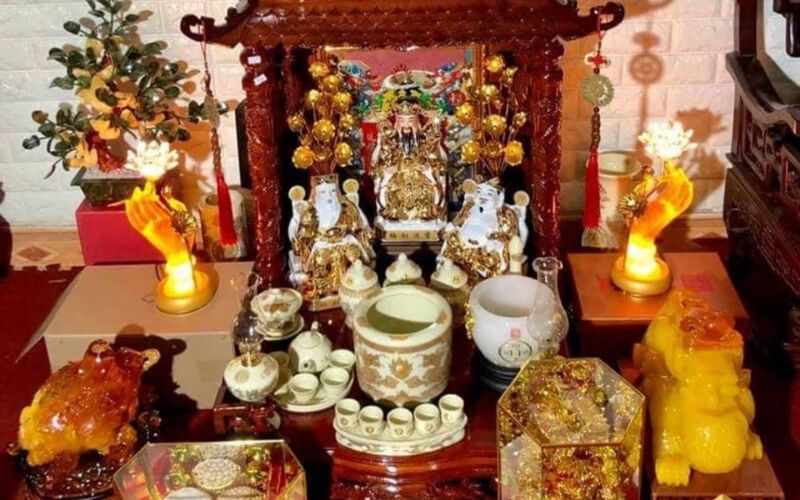 Ý nghĩa bàn thờ ông Địa - Thần Tài