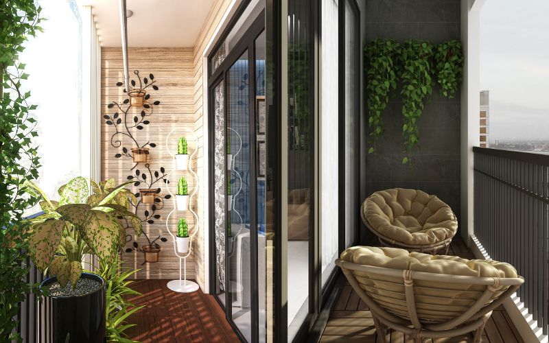gợi ý các món decor ban công