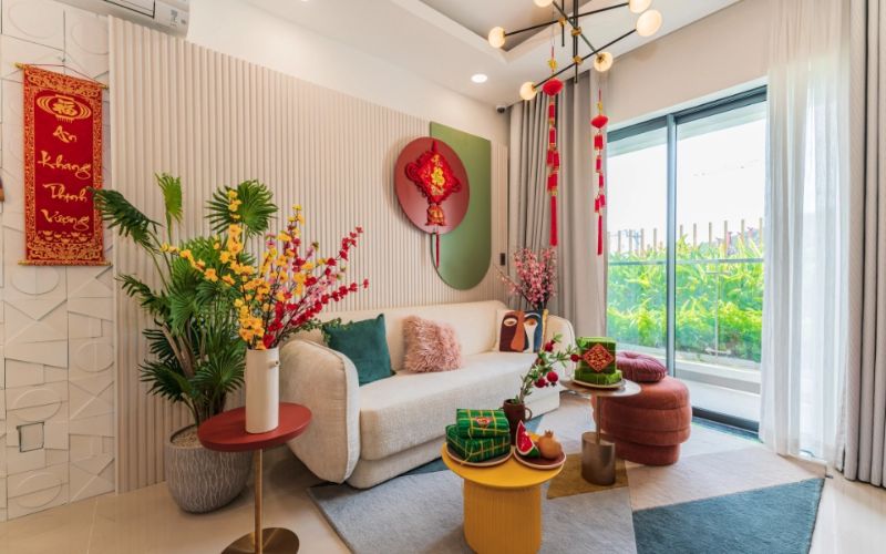 Trang trí nhà đón Tết