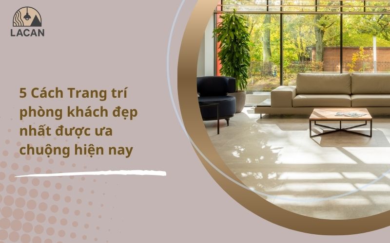 trang trí phòng khách