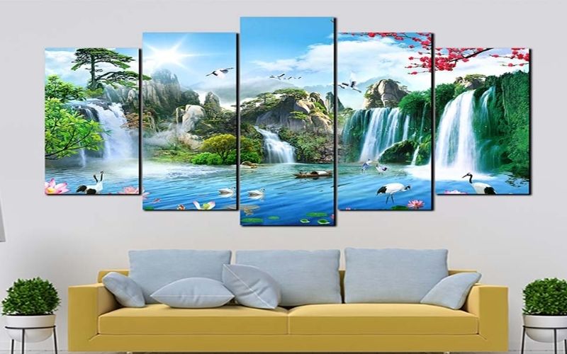 Tranh phong thủy cho người mệnh Thủy