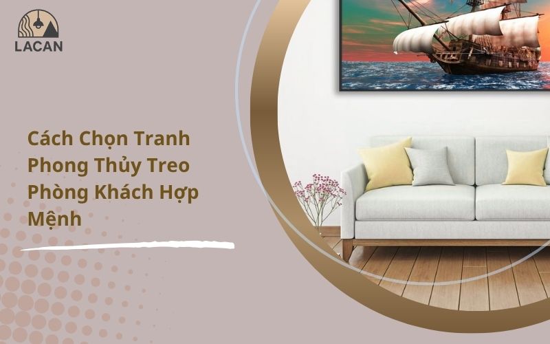 tranh phong thủy treo phòng khách
