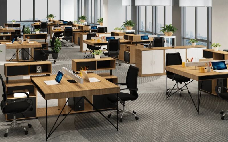 nội thất gỗ công nghiệp văn phòng