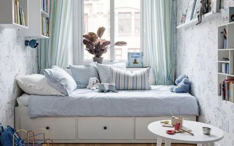 Giấy dán tường hoặc sơn tạo hiệu ứng